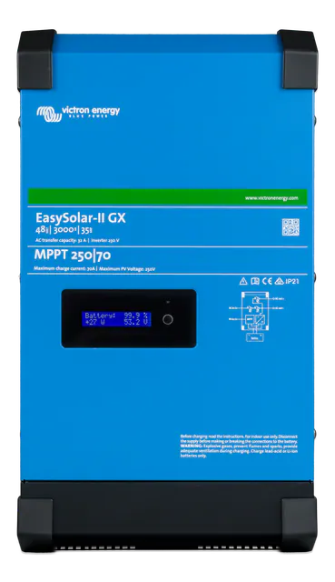 Yhdistelmälaite Victron EasySolar II 48/3000/35-32 MPPT 250/70 GX