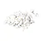 Johtokiinnikkeet 100 kpl,2x2,5-4,0 mm²kaapelille, valkoinen