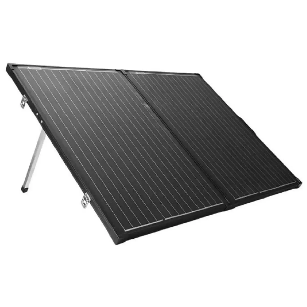 Brightsolar Full Black 100W kannettava ja taitettava aurinkopaneeli, sis säätimen