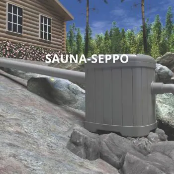 Vestelli Sauna Seppo Kantovesi suodatin