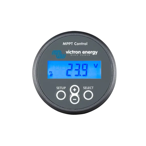 Näyttö Victron Energy MPPT säätimeen