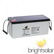 Brightsolar DC12-160 AGM akku, huoltovapaa