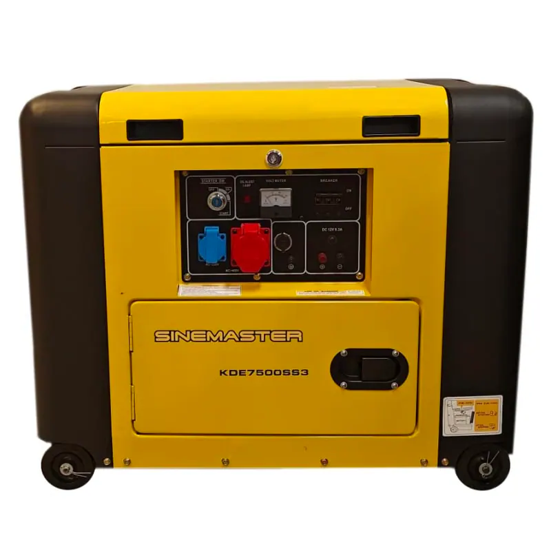 Sinemaster KDE7500SS3 400V diesel aggregaatti