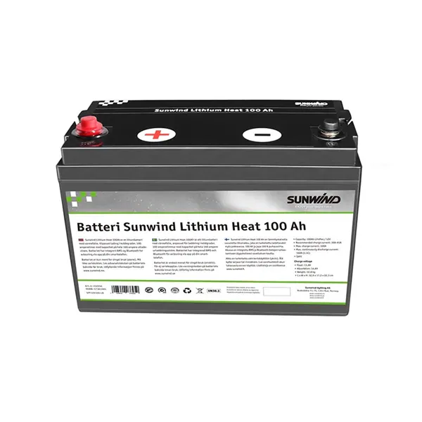 Litiumakku Sunwind Heat 100 Ah