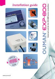 Ouman EXP-800 laajennuspaketti