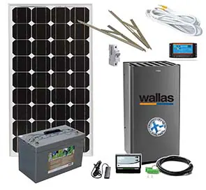 Aurinkoenergiapaketti Wallas HEAT