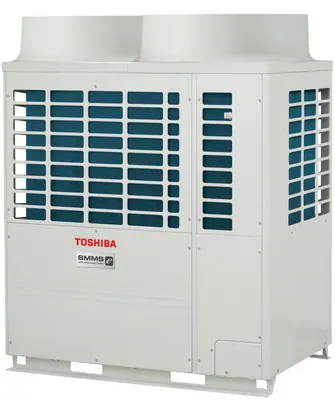 Toshiba suurten tilojen lämpöpumput