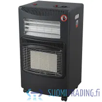 Kaasu- ja sähkölämmitin DunWore 4,2kW infrapuna