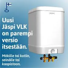 Vedenlämmitin JÄSPI VLK-15 2 kW Seinämaalli