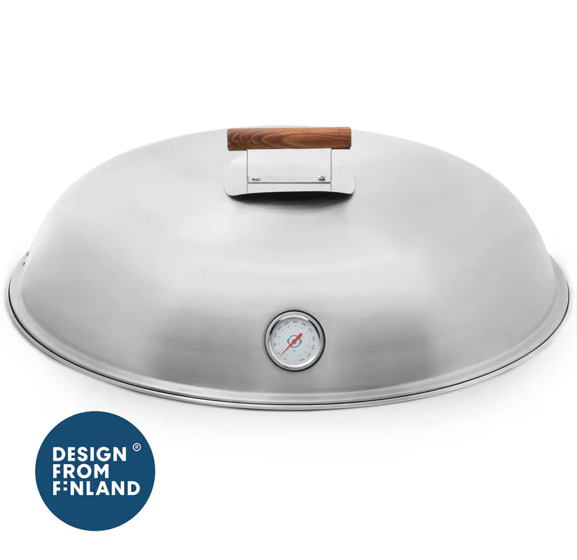 Muurikka Kansi Lämpömittarilla Rst 58cm
