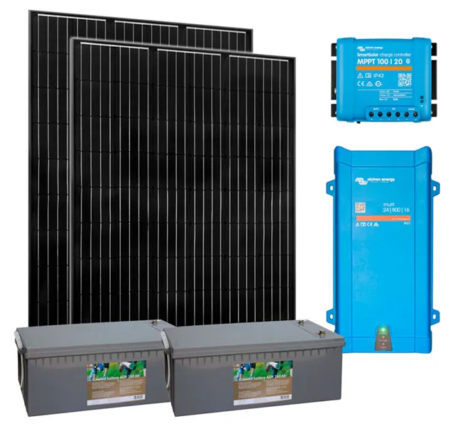 Aurinkoenergiapaketti Hut 230V