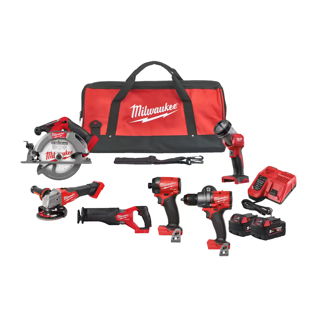 Akkukonesarja MILWAUKEE M18 FPP6G3-502B