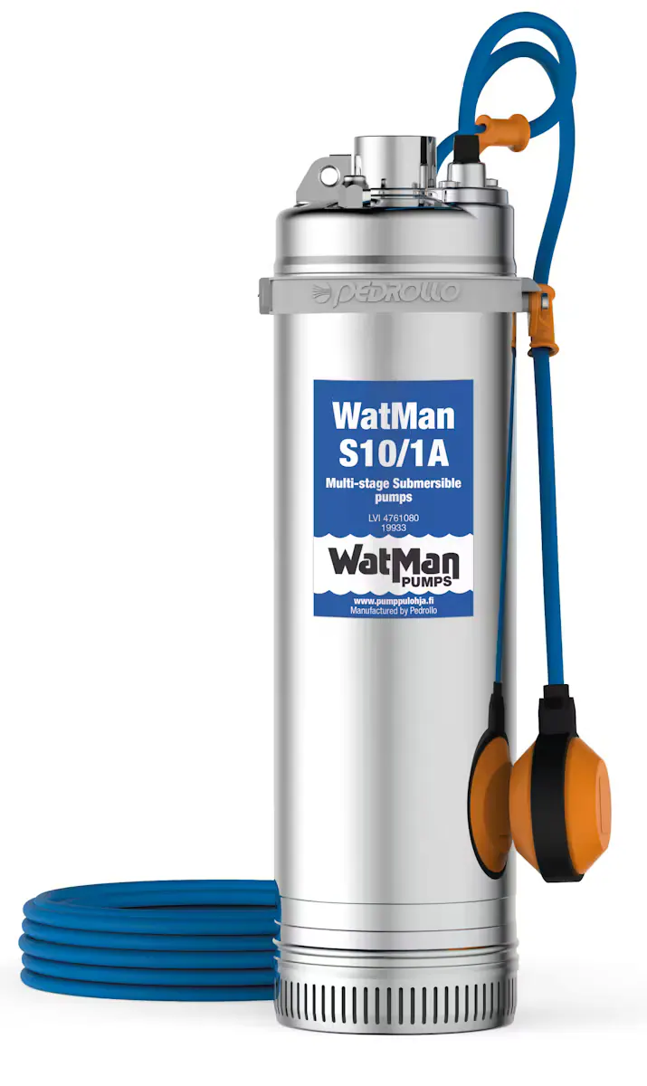 Avokaivopumppu WATMAN S10/1 A 0,75 KW/1-V