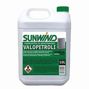 Sunwind puhdistettu valopetrooli 10ltr