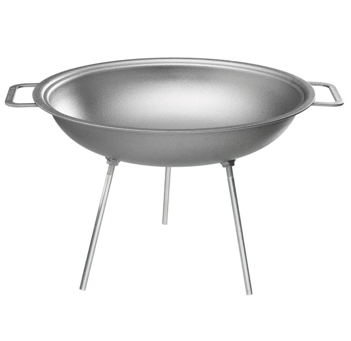 Muurikka WOK jaloilla suojapussissa kuumavalssattu teräs 43 cm